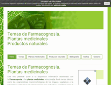 Tablet Screenshot of plantas-medicinal-farmacognosia.com